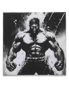 Lienzo Decorativo Marvel El Increíble Hulk 30x30 cm