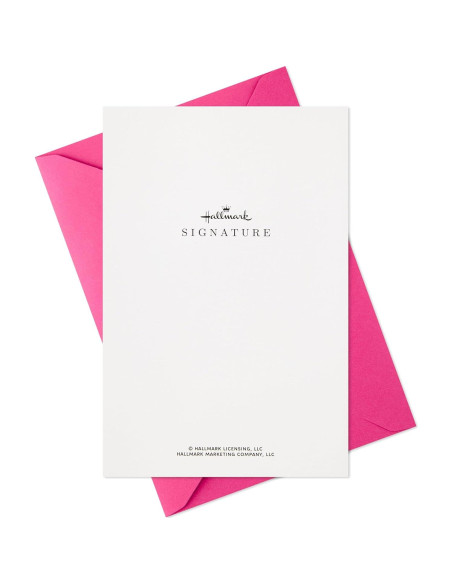 Tarjeta de Baby Shower Hallmark para Niña con Globos 12.7x18.3cm