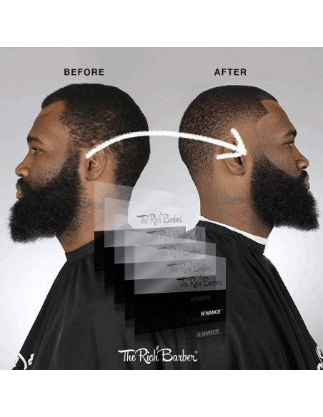 Tarjetas de Aplicación de Fibra Capilar The Rich Barber 5 Pzas