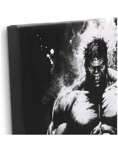 Lienzo Decorativo Marvel El Increíble Hulk 30x30 cm