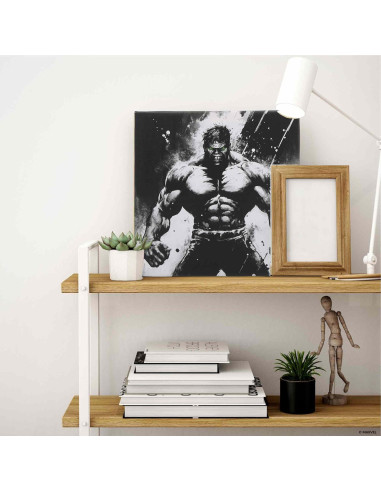 Lienzo Decorativo Marvel El Increíble Hulk 30x30 cm