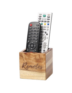 Soporte para Control Remoto de Madera Acacia COOLEX 8.9 cm