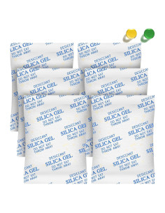 Paquetes de Gel de Sílice 20g - 35 Unidades Deshidratantes Grado Alimenticio