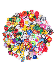 30 Piezas Encantos de PVC para Decoración de Zapatos