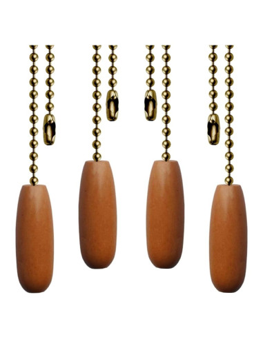 Paquete de 4 Cadenas de Tirador Aeknewo 30.48 cm Bronce