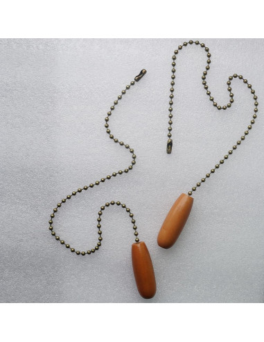 Paquete de 4 Cadenas de Tirador Aeknewo 30.48 cm Bronce