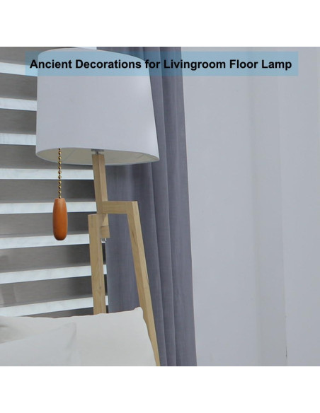 Paquete de 4 Cadenas de Tirador Aeknewo 30.48 cm Bronce