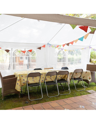 Carpa Quictent 3x6m para Fiesta con Paredes Removibles