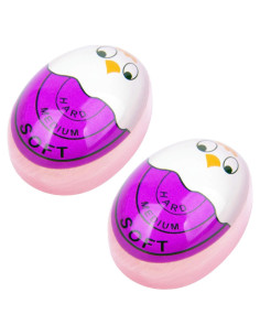 Temporizador de Huevos TOFOREVO Color Púrpura 2pcs