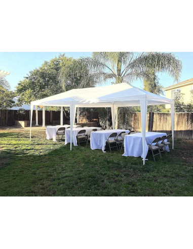 Carpa Quictent 3x6m para Fiesta con Paredes Removibles