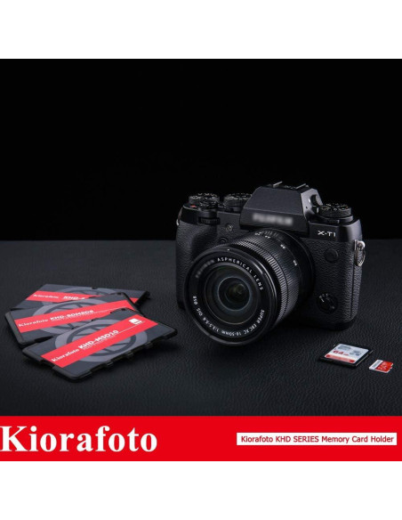 Kiorafoto KHD-MSD10 Caja Almacenamiento 10 Tarjetas Micro SD
