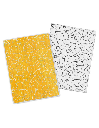 Plantilla de Embossing 3D Hying Cielo Nocturno 10.4x14.5cm