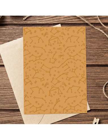 Plantilla de Embossing 3D Hying Cielo Nocturno 10.4x14.5cm