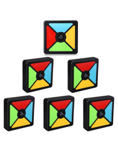 Juego de Memoria Iluminado Silipull 6 Pcs Portátil 10.5 cm