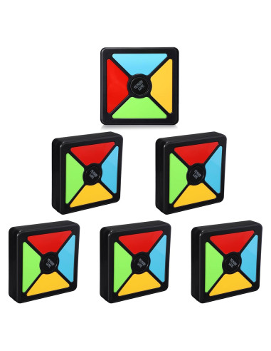 Juego de Memoria Iluminado Silipull 6 Pcs Portátil 10.5 cm