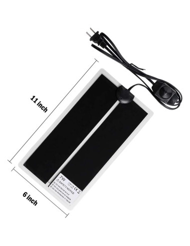 Almohadilla Térmica para Reptiles KABASI 2PCS 7W Impermeable