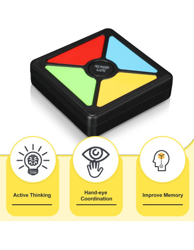 Juego de Memoria Iluminado Silipull 6 Pcs Portátil 10.5 cm