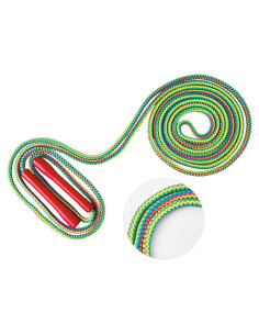 Cuerda de Salto Doble Holandesa LAON 6 m Arcoíris Antideslizante