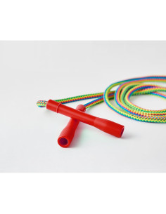 Cuerda de Salto Doble Holandesa LAON 6 m Arcoíris Antideslizante 2