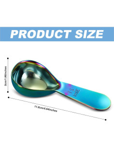 Cucharada Medidora de Café Clipore 30ml Acero Inoxidable 2