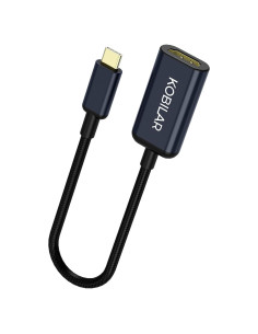 Adaptador USB C a HDMI Kobilar 4K 30Hz 0.15m Negro