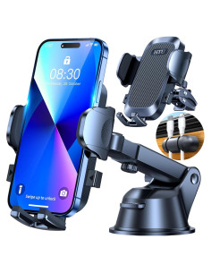 Soporte para Teléfono de Auto HTU Universal Negro 2024