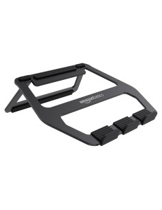 Soporte Plegable para Laptop Amazon Basics 33 cm Aluminio Negro