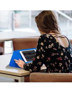 Soporte de Almohada BZVV Azul para Tablet y Smartphone Ajustable 2