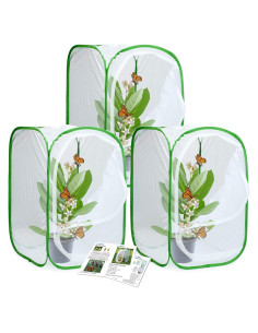 Terrario para Mariposas Restcloud - Paquete de 3 Unidades 60 cm