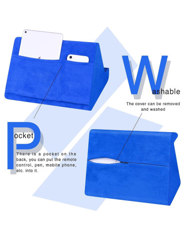 Soporte de Almohada BZVV Azul para Tablet y Smartphone Ajustable