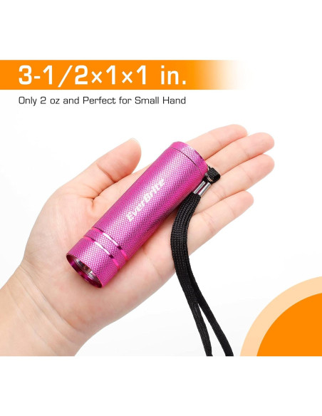 Conjunto de 6 Linternas LED Mini EverBrite de Aluminio