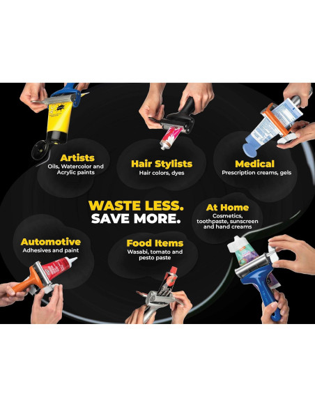 Compresor de Tubos Big Squeeze - Prensa Ergonómica Negra