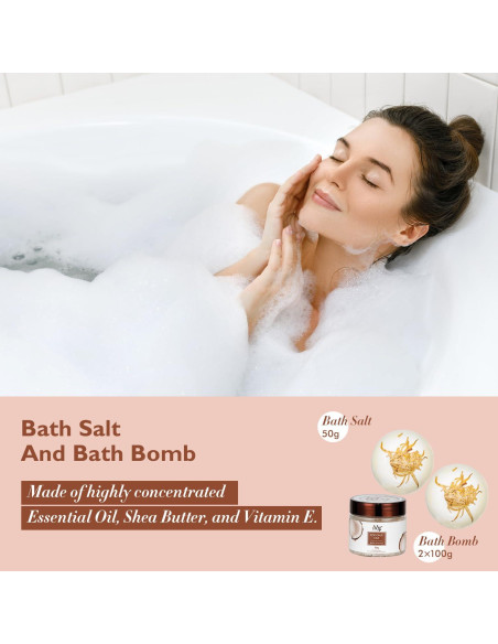 Canasta de Regalo Spa para Mujeres LILY ROY - 18 Pcs Cuidado Personal