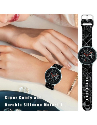 Correa de Reloj Deportiva Silicona 20mm para Samsung Galaxy Watch