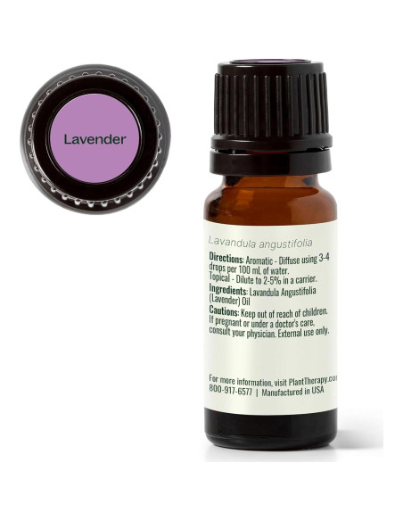 Aceite Esencial de Lavanda Plant Therapy 100% Puro 10 mL