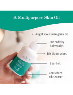 Aceite para Bebés Calendula Earth Mama 118 ml Hidratante 2