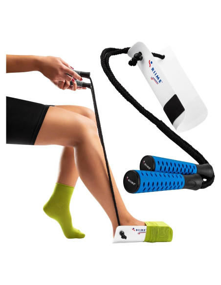 Ayuda para Ponerse Calcetines SOKELP Azul - Asistente para Ancianos