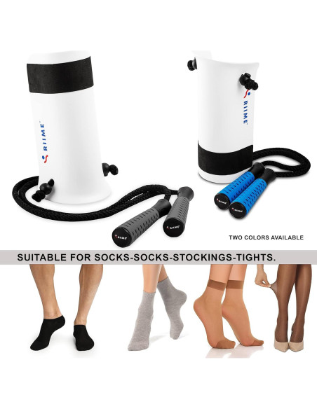 Ayuda para Ponerse Calcetines SOKELP Azul - Asistente para Ancianos