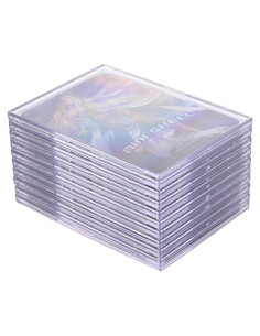 Fundas para Tarjetas Coleccionables Tpoael 10 Piezas Acrílico