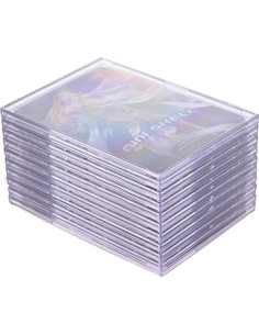 Fundas para Tarjetas Coleccionables Tpoael 10 Piezas Acrílico 2