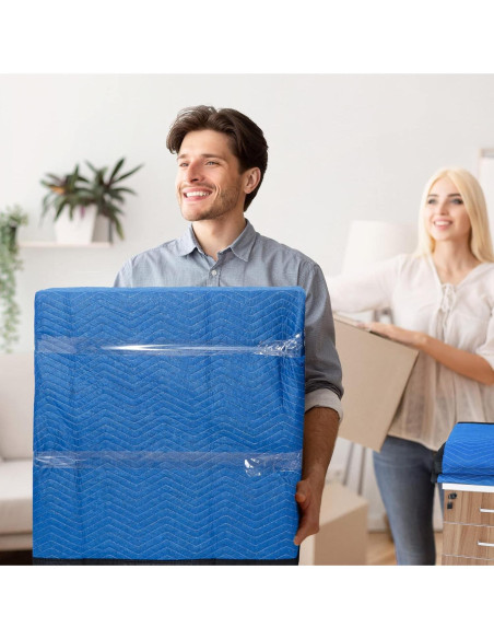 12 Manteles de Mudanza Nova 80x72cm Alta Resistencia Azul