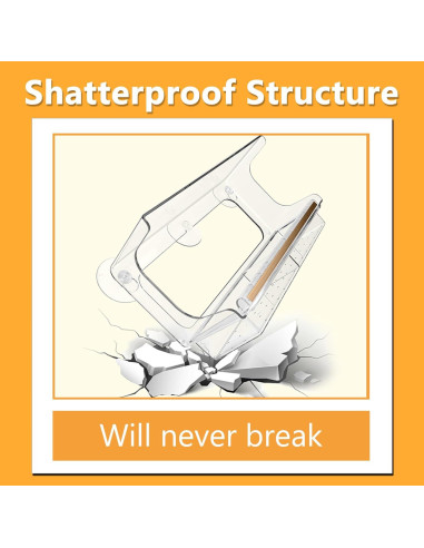 Comedero para Aves LUJII de Ventana Transparente 4 Tazas