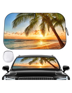 Protector Solar Plegable para Parabrisas Pleneal 140x80 cm