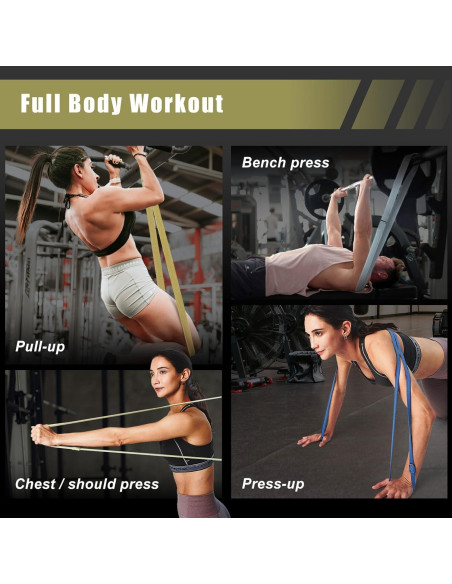 Bandas de Resistencia VRTX Extra Pesado - Paquete Completo