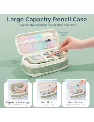 Conjunto de Papelería Nicpro 39 PCS con Estuche Expandible