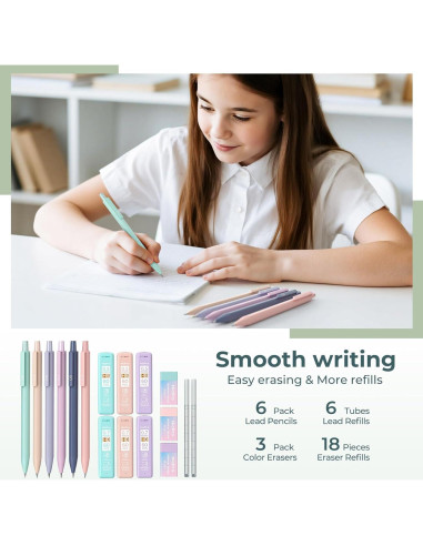 Conjunto de Papelería Nicpro 39 PCS con Estuche Expandible