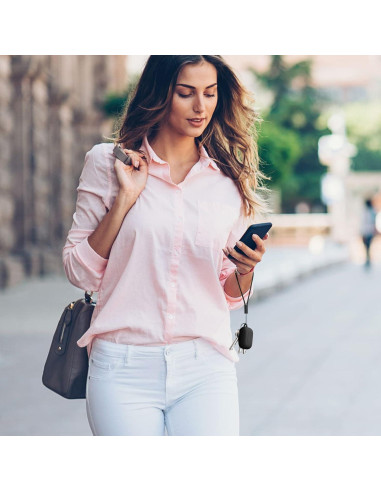 Funda de Silicona Lerobo para AirPods Pro 2/1 - Negro