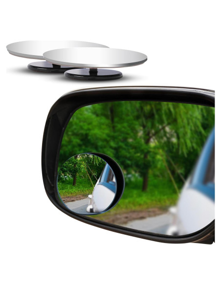 Espejo de Punto Ciego EcoNour Redondo HD 2" Ajustable