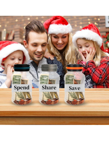 Alcancía Digital QIEKAKA con Contador de Monedas - 2 Pcs