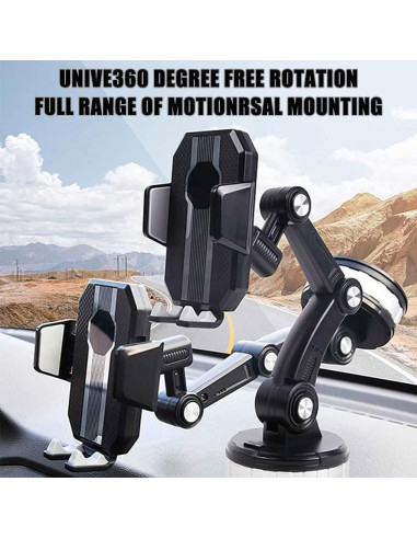 Soporte para Teléfono de Coche HIYITKS Universal Ajustable